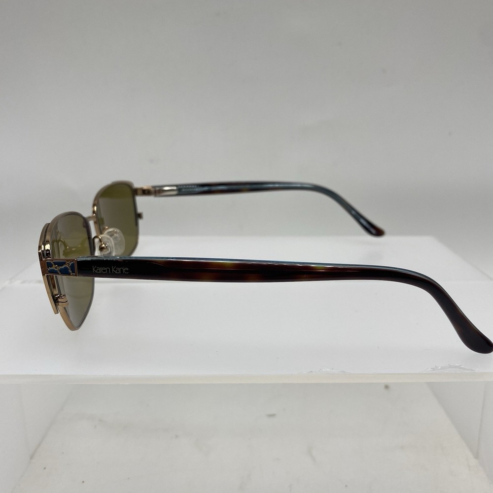 Karen Kane Sunglasses Women FRAME ONLY Casha 53-16-135 Light Brown 116 - Picture 5 of 11